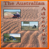 A highly interesting travel-CD about bicycling through the vast red continent.